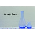 thumbnail image 1 of Custom Wall Decal Sticker - Beach House Quote Bedroom Living Room Home Decor Picture Art 8x20 Inches, 1 of 1