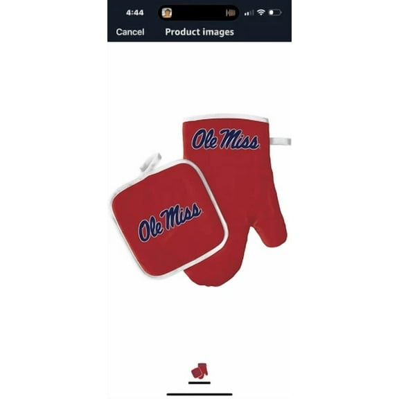 Kitchen Set Of 2 Oven Mitt And Potholder Easy Grip. New