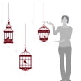 thumbnail image 2 of Decorative Hanging Birdcages Wall Decal Stickers, 2 of 4