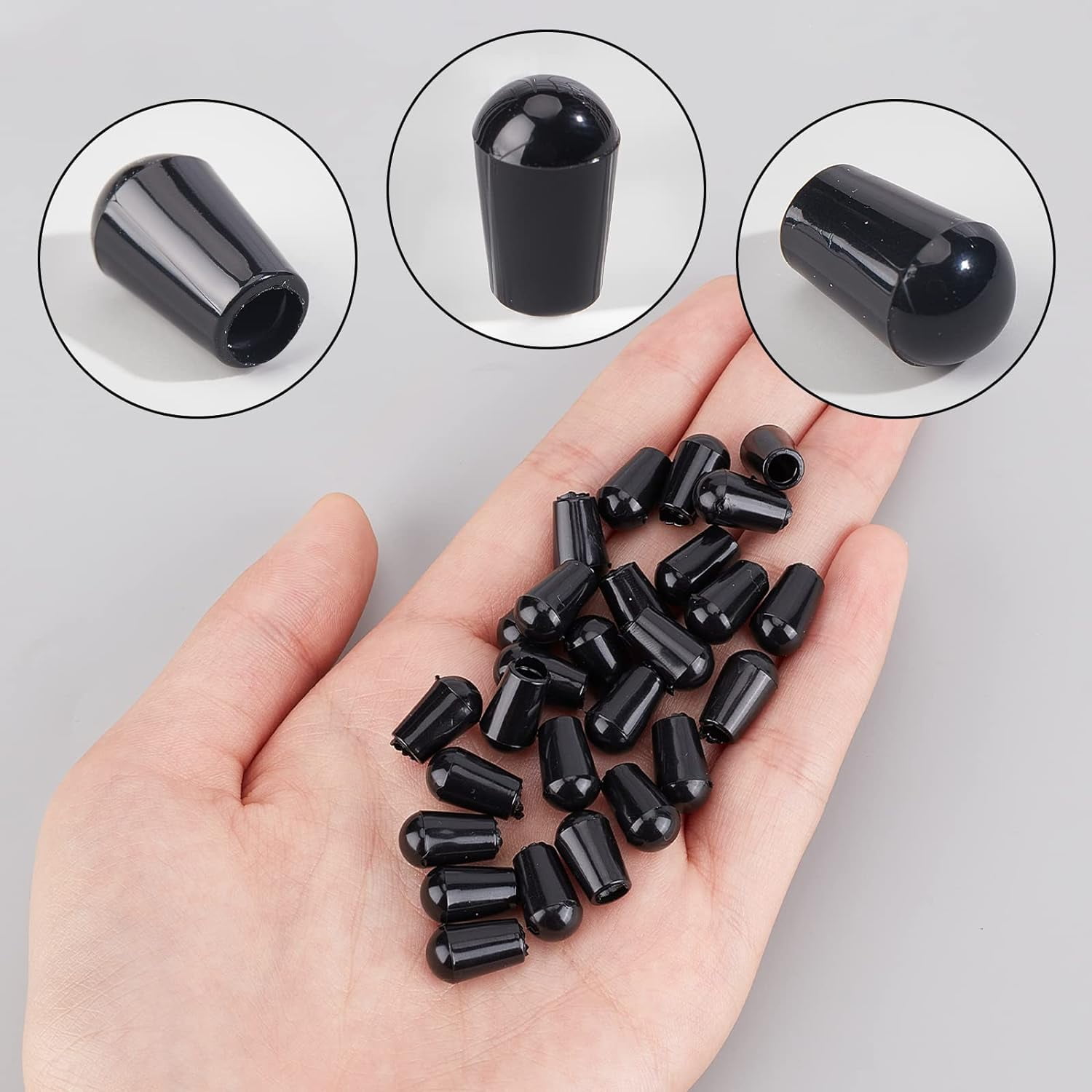 90PCS Black Rubber Feet for Sink Grid Kitchen Sink Rack Feet for