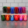 thumbnail image 3 of Richland Votive Candles & Eastland Glass Votive Holders Red Set of 12, 3 of 3