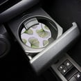thumbnail image 3 of FMSHPON Ginkgo Leaf Line Style Set of 4 Car Coaster for Drinks, Absorbent Ceramic Stone Coasters Cup Mat with Cork Base for Home Kitchen Room Coffee Table Bar Decor, 3 of 5