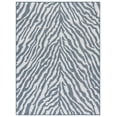 thumbnail image 2 of SAFAVIEH Machine Washable Rug Indoor/Outdoor Bermuda Collection - Bermuda Rada Abstract Indoor/Outdoor Area Rug, Navy/Ivory, 8' x 10', 2 of 12