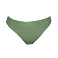thumbnail image 4 of Women's Low Waist Brazilian Bikini Bottoms - Side Tie Thong, Solid Color, High-Cut Leg for Summer Swimwear, 4 of 4