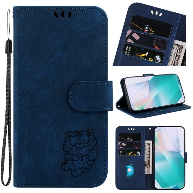 Phone Case with Kickstand & Card Slot for Motorola MOTO G Power 5G 2025, S50 Neo, G Fast, ONE 5G ACE | Shockproof Protective Cover