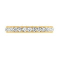 thumbnail image 3 of 1/2 Carat Round Diamond Wedding Band Ring in 14K Yellow Gold (Ring Size 6.5) (SI1-SI2 Clarity), 3 of 4