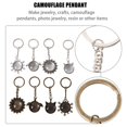 thumbnail image 4 of Pendant Tray Blank Jewelry Trays Bezel Making Connector Charm Bezels Ring Key Base Setting Keychain Pendants Necklace, 4 of 6