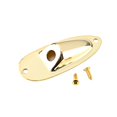 thumbnail image 3 of Multifunction Guitar Jack Socket Sturdy Easy to Install with Screws Output Guitar Jack Rocker for Musical Instrument Bass Guitar Replacement Golden, 3 of 8
