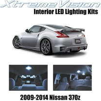 XtremeVision Interior LED for Nissan 370Z 2009-2014 8 pcs Cool White Interior LED Kit   Installation Tool