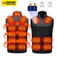 thumbnail image 2 of Chaleco calefactable de 17 áreas para hombre y mujer, chaqueta calefactora con Usb, ropa térmica, chaleco de caza, chaqueta calefactora de invierno ajustable, 2 of 4