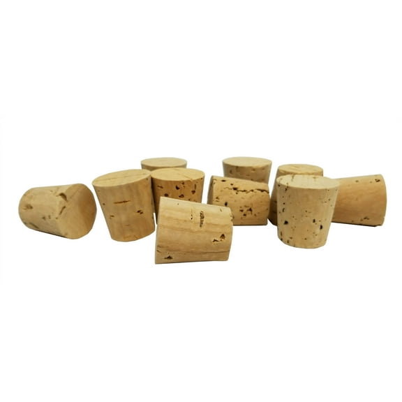 Stopper - Cork, Size 13. Pack of 100
