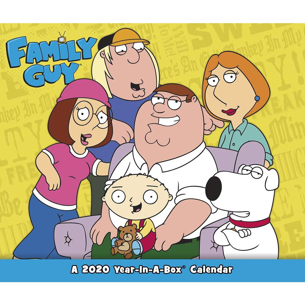 Year In A Box Family Guy Calendar Entertainment Walmart com