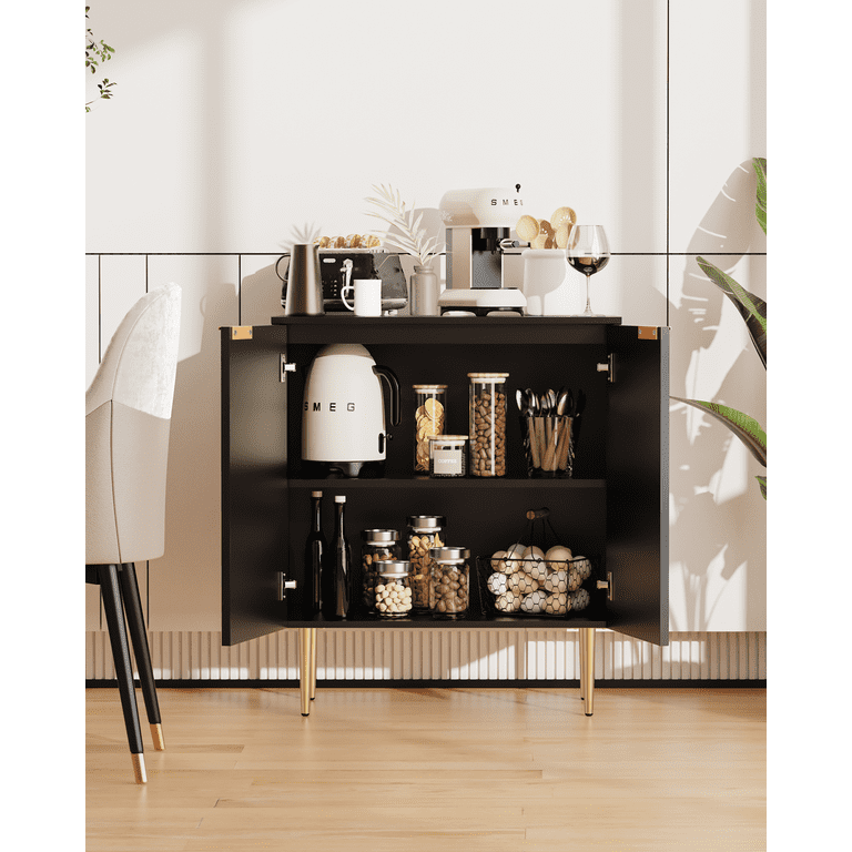 Black dining online room storage cabinet