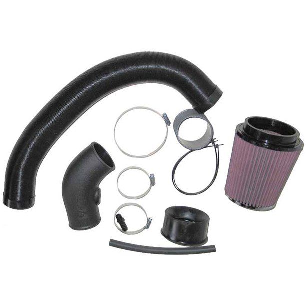 K&N Cold Air Intake Kit High Performance, Guaranteed to Increase