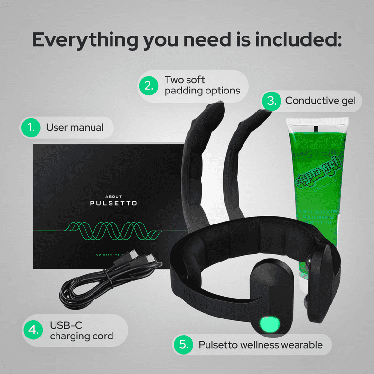 Pulsetto FIT Non-Invasive Vagus Nerve Stimulator – Feel Calmer