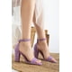 thumbnail image 2 of Melissa - Sandalias de ante morado con perlas purpura 25 CM, 2 of 8