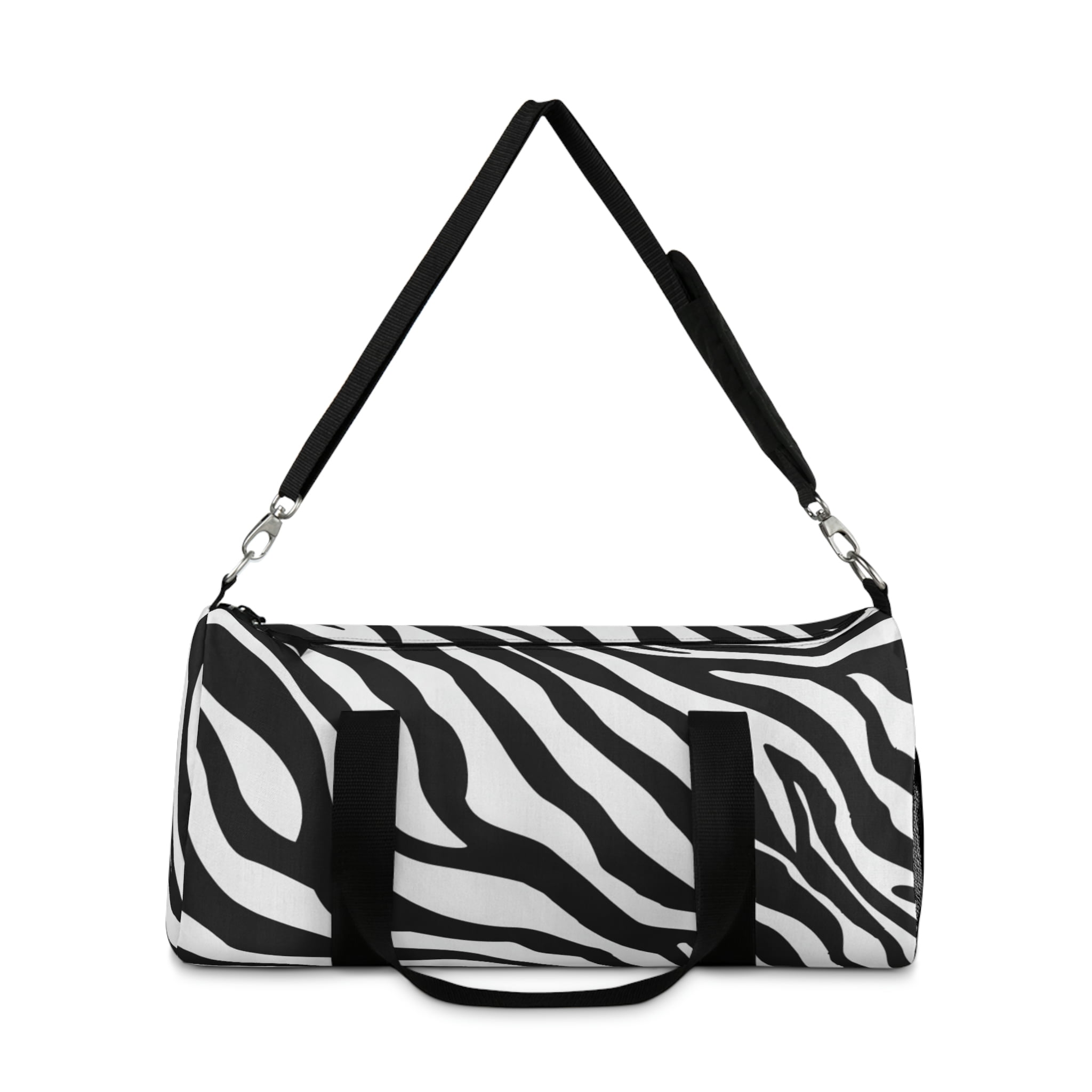 Zebra Print Duffle Bag