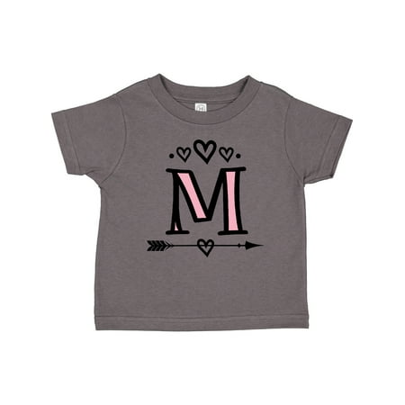 

Inktastic Letter M Monogram Tribal Arrow Gift Toddler Toddler Girl T-Shirt