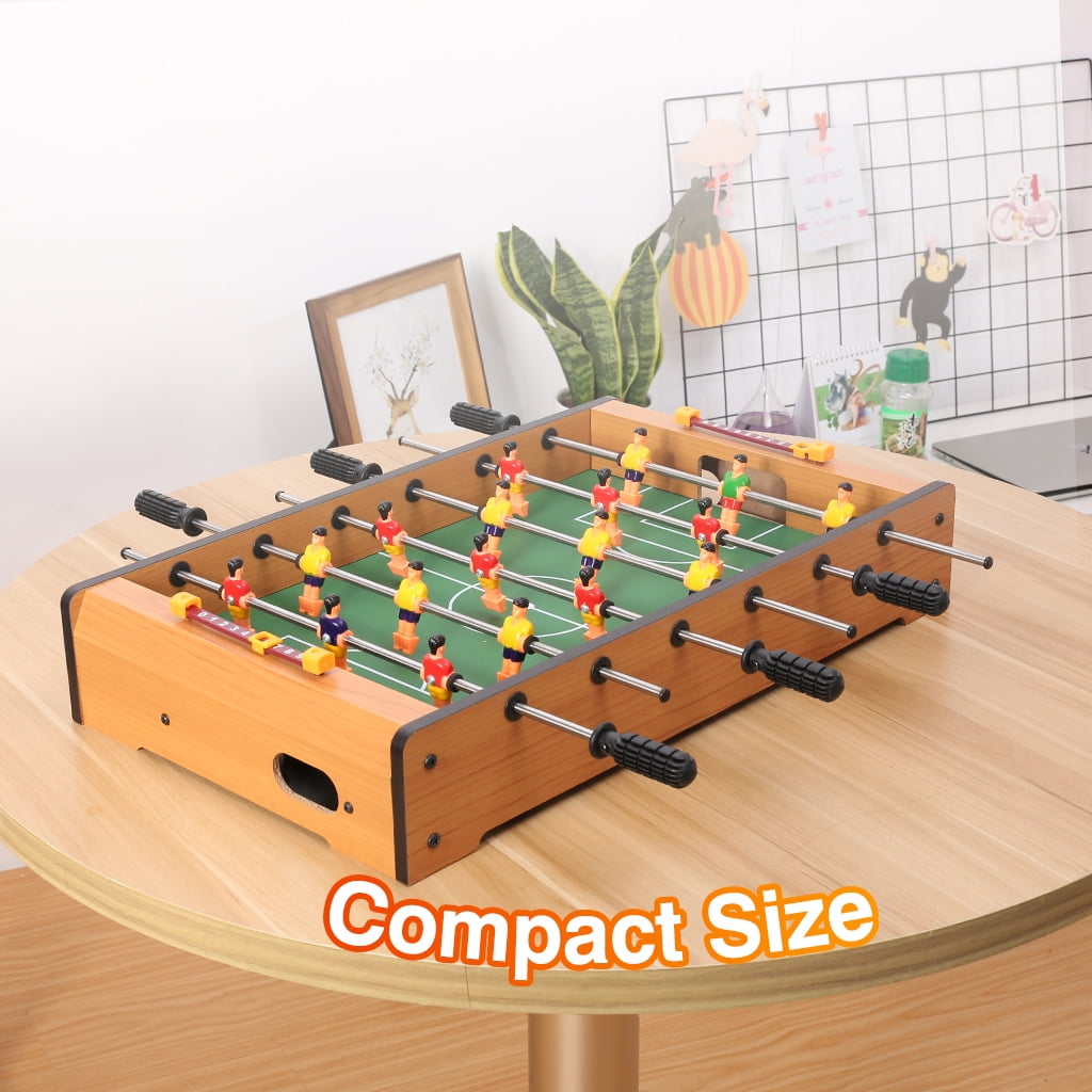 Virhuck Mini Table Top 19 Inch Foosball Top Game for Kids Teens and
