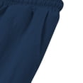 thumbnail image 4 of Breezora Mens Casual Pants Cotton Comfortable with Drawstring Lightweight Breathable Loose Fit Trousers for Spring Summer Hot Weather S Size Navy, 4 of 6