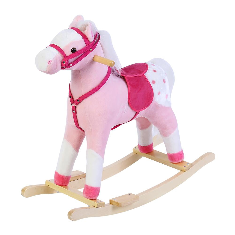 Mgaxyff Beautiful Baby Child Animal Rocking Horse Riding Balance