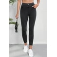 thumbnail image 4 of Redhotype Black High-Waist Skinny Jeans - Stretch Denim, Svelte Fit for Women, 4 of 8