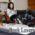 thumbnail image 2 of Book Lovers Gifts, Gifts for Readers Book Lovers, Book Lover Gifts for Women/Men, Book Club Gifts, Bookish Gifts, Reading Gifts, Bookworm Librarian Teacher Gifts for Women, Book Blanket, 2 of 7