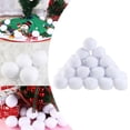 thumbnail image 4 of Bolas de nieve navideñas de simulación juego de lucha de bolas de nieve interior Irfora 100 piezas, 4 of 7