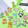 thumbnail image 5 of 15 Pcs Diamond Painting Keychains Animal Diamond Art Ornaments Key Rings DIY 5D Art Pedants for Beginners Birthday Crafting Home Party Decor, 5 of 6
