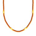 thumbnail image 1 of Opaque Round Still Light No Flash Orange Beads, 1 of 1