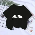 thumbnail image 4 of Camiseta de algodón de dibujos animados de Snoopy para niños y niñas, camiseta de moda para niños y niñas, camiseta de verano para niños, camiseta de moda para niños, camiseta superior 2024, 4 of 5