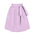 thumbnail image 5 of Lenago Womens Apron Dresses For Women Oktoberfest Costumes Multiple Color Schemes Square Collar Short Sleeves Dirndl Dresses German Dresses Festival Bavarian Costume Beer Carnival Women Party Dresses, 5 of 9