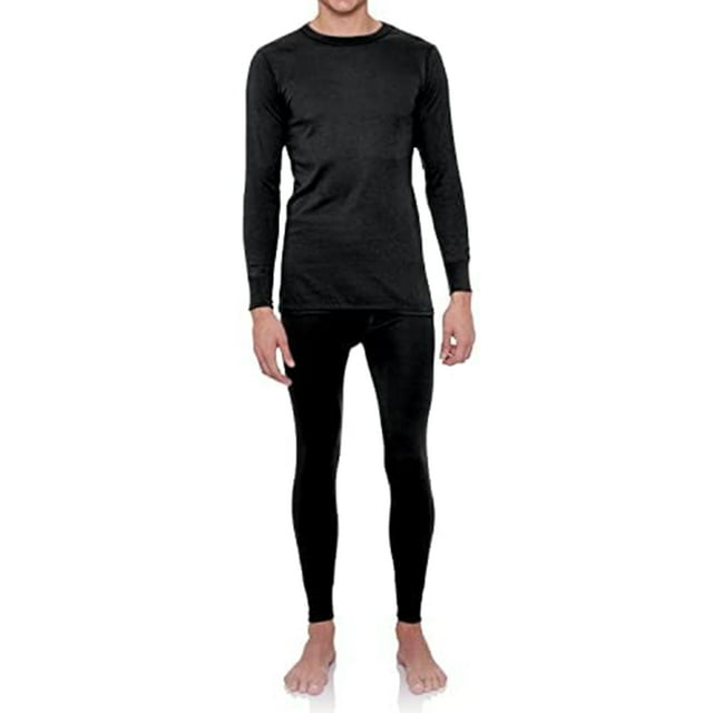 Rocky Men’s Thermal Underwear Set Insulated Top & Bottom Base Layer For