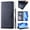 Blue, variant on Wallet Case for Xiaomi Poco M7 4G Flip Leather Cover with Card Holder & Kickstand, Magnetic Clasp & Wrist Strap Blue
