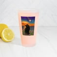 thumbnail image 3 of CafePress - Black Cat Star Gazing - Pint Glass, Drinking Glass, 16 oz. CafePress, 3 of 4