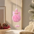 thumbnail image 4 of Boovnll Christmas Ornaments 6 Pcs, Plush Christmas Tree Decorations with Knit Hat and Winged Doll Pendants, Xmas Hanging Ornaments for Home Holiday Decor, 4 of 7
