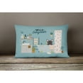 thumbnail image 4 of Carolines Treasures CK7431PW1216 Brindle French Bulldog in Bathtub  Canvas Fabric Decorative Pillow 12H x16W multicolor, 4 of 4