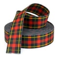 thumbnail image 4 of Country Brook Design® 1 1/2 inch Black and Red Plaid Polyester Webbing, 5 Yards, 4 of 4