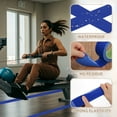 thumbnail image 4 of Uxcell Floor Marking Tape, Self-Adhesive Warning Safety Tape Caution Stripe for Walls Floors ["3.9 Inch x 110 ft"] Blue, 4 of 7