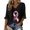 Black, variant on Breast Cancer Shirts for Women Pink Ribbon Graphic V Neck Tee Tops | Breast Cancer V Neck Shirts, Pink Ribbon Hope Graphic Breast Cancer Awareness Gift Top, Pink M