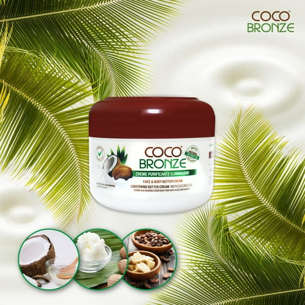 COCO Body – Moisturizing Lotion with Coconut Extract, Cocoa Butter, Karite – Natural Ingredients – Face and Body Coconut Lotion for Intense Hydration and Lightening (4.5) -