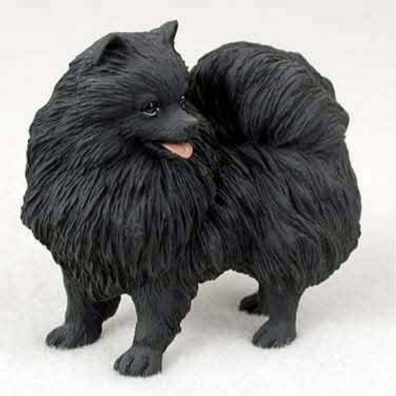 Conversation Concepts Pomeranian Figurine Black