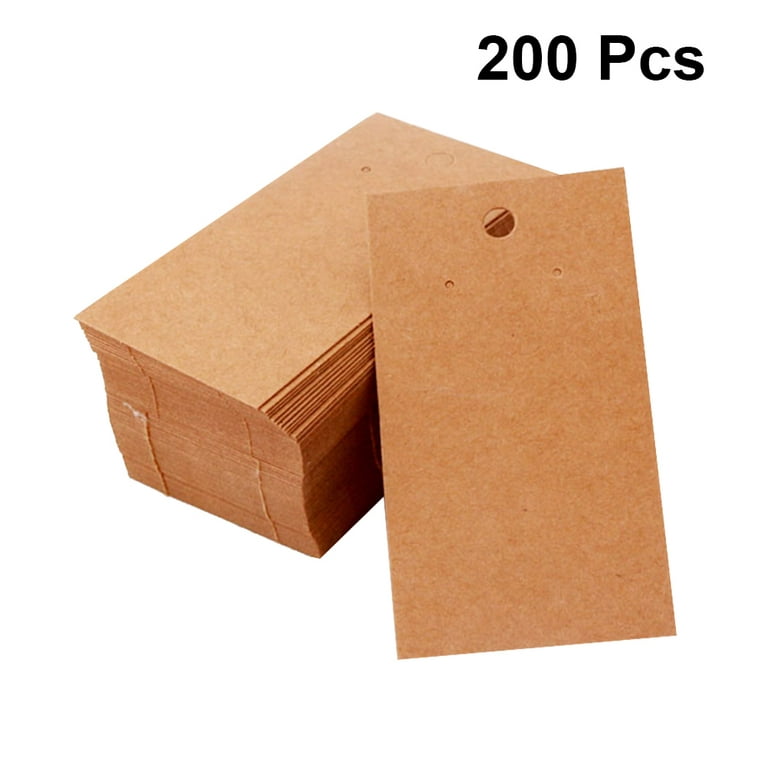 200pcs Studs Earring Cards Fashion Jewelry Packaging Hang Tag