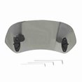 thumbnail image 1 of Adjustable Clip On Windscreen Wind Deflector Windshield Accessories for Motorcycle Tawny, 1 of 4