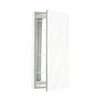 Robern Plm2030w 19 1/4" Reversible Hinged Single Door Mirrored Medicine Cabinet
