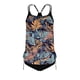 thumbnail image 5 of Traje de baño de 2 piezas para mujer, trajes de baño para mujer, bikini de top tipo jersey estampado y braguita, bikini suelto con cordón ajustable, conjunto de bikini de poliéster para mujer, 5 of 5
