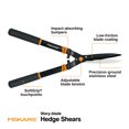 thumbnail image 2 of Fiskars Wavy-Blade Hedge Shears with Adjustable Blades (25"), 1 Count, Black, 2 of 7