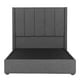 thumbnail image 2 of Box Base Cama King Size + Cabecera Nizza Gris Oscuro, 2 of 8