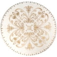 thumbnail image 4 of Designer Stencils C333 Turn of the Century 7 Inch Medallion Cake Stencil, Beige/semi-transparent, 4 of 7