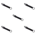 thumbnail image 2 of senveriont Paracord Keychain Outdoor Detachable Survival Emergency Keyring Rope Multifunctional Backpack Lanyard Key Holder Black 5Set, 2 of 6